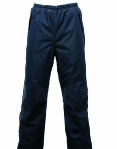 REGATTA TRA368 - WETHERBY INSULATED BREATHABLE LINED OVERTROUSERS Navy