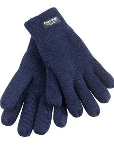 RESULT R147J - JUNIOR CLASSIC FULLY LINED THINSULATE GLOVES Navy