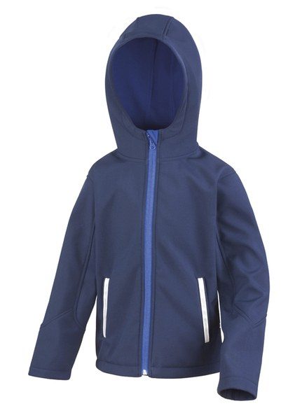 Result R224J - Chaqueta Juvenil Soft Shell Impermeable y Transpirable