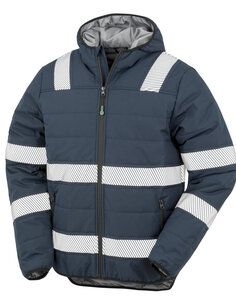 RESULT R500X - RECYCLED RIPSTOP PADDED SAFTEY JACKET