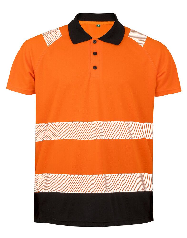 RESULT R501X - RECYCLED SAFTEY POLO