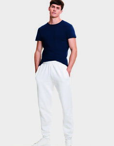 Fruit of the Loom 64-026-0 - Jog Pant with Elasticated Cuffs White