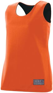 Augusta Sportswear 147 - Ladies Reversible Wicking Tank Orange/Black
