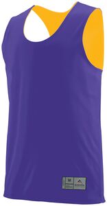 Augusta Sportswear 149 - Musculosa reversible absorbente para jóvenes  Purple/Gold