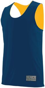 Augusta Sportswear 149 - Musculosa reversible absorbente para jóvenes  Navy/Gold