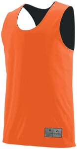 Augusta Sportswear 149 - Musculosa reversible absorbente para jóvenes  Orange/Black