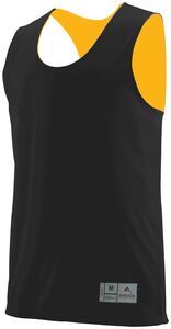 Augusta Sportswear 149 - Musculosa reversible absorbente para jóvenes  Black/Gold
