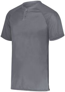 Augusta Sportswear 1566 - Youth Attain Wicking Two Button Baseball Jersey