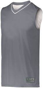 Augusta Sportswear 152 - Reversible Two Color Jersey Graphite/White