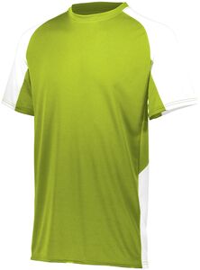 Augusta Sportswear 1518 - Youth Cutter Jersey Lime/White
