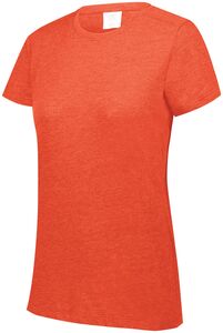 Augusta Sportswear 3067 - Ladies Tri Blend Tee Orange Heather