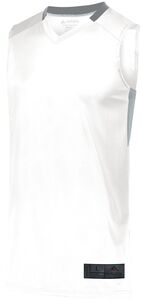Augusta Sportswear 1730 - Step Back Basketball Jersey White/Silver