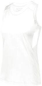 Augusta Sportswear 2437 - Girls Crossover Tank White/White