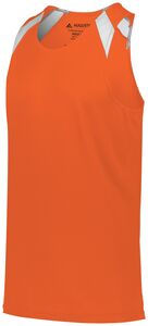 Augusta Sportswear 344 - Youth Overspeed Track Jersey Orange/White