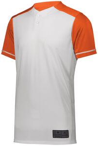 Augusta Sportswear 1569 - Youth Closer Jersey White/Orange