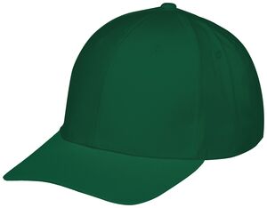 Augusta Sportswear 6252 - Youth Rally Cotton Twill Cap Dark Green