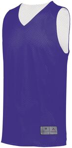 Augusta Sportswear 161 - Tricot Mesh Reversible Jersey 2.0 Purple/White