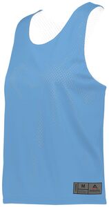 Augusta Sportswear 9719 - Ladies Mesh Reversible Pinnie Columbia Blue/White