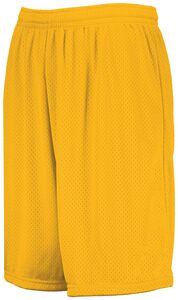 Augusta Sportswear 1844 - 9 Inch Modified Mesh Shorts Gold