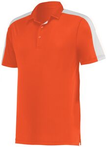 Augusta Sportswear 5028 - Bi Color Vital Polo Orange/White