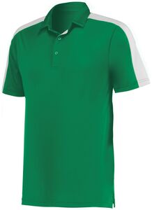 Augusta Sportswear 5028 - Bi Color Vital Polo Kelly/White