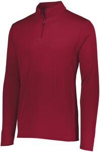 Augusta Sportswear 2786 - Pullover de un cuarto de cierre para jóvenes  Cardinal