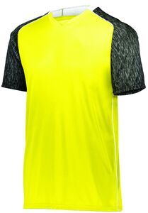 HighFive 322940 - Hawthorn Soccer Jersey Power Yellow/Black Print/White