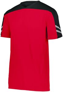 HighFive 322951 - Youth Anfield Soccer Jersey Scarlet/ Black/ White