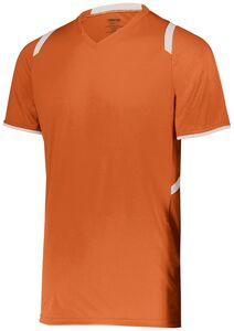 HighFive 322961 - Youth Millennium Soccer Jersey Orange/White