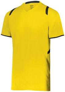 HighFive 322961 - Youth Millennium Soccer Jersey Electric Yellow/Black