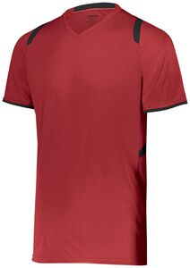 HighFive 322960 - Millennium Soccer Jersey Scarlet/Black