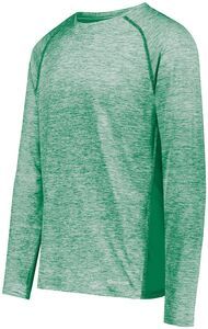 Holloway 222570 - Electrify Coolcore® Long Sleeve Tee Athletic Grey Heather