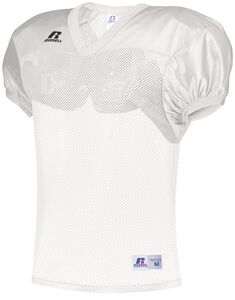 Russell S096BW - Youth Stock Practice Jersey Blanco