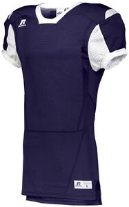 Russell S6793M - Color Block Game Jersey Purple/White