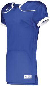 Russell S57Z7H - Color Block Game Jersey (Home) Royal/White