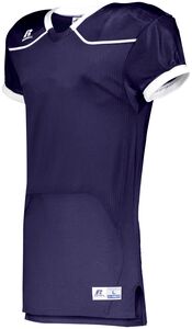 Russell S57Z7H - Color Block Game Jersey (Home) Purple/White
