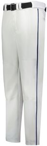 Russell R14DBM - Piped Change Up Baseball Pant White/Navy