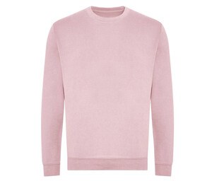 AWDIS JH230 - Organic cotton sweatshirt Baby Pink
