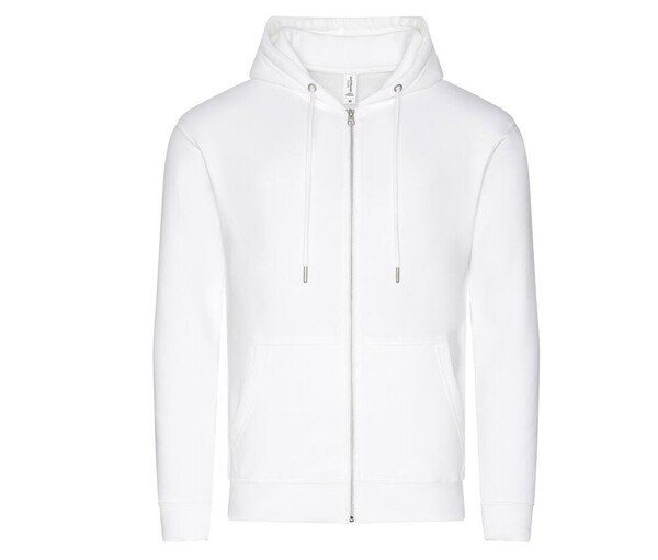 AWDIS JH250 - Eco-Friendly Organic Zipped Hoodie with Kangaroo Pockets