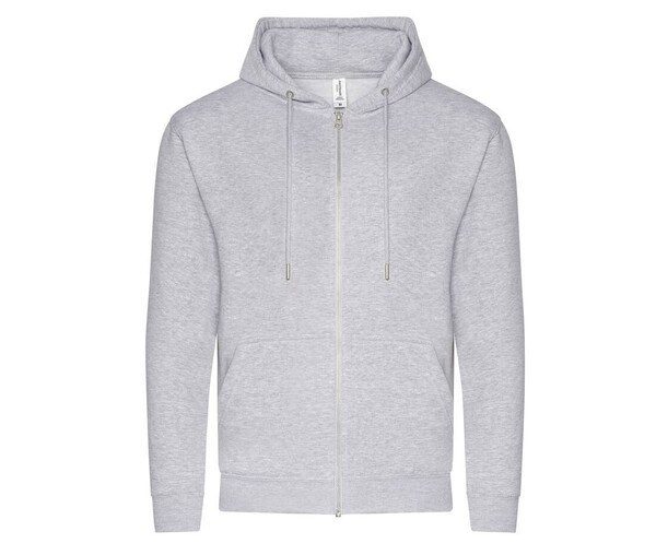 AWDIS JH250 - Eco-Friendly Organic Zipped Hoodie with Kangaroo Pockets