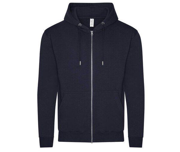 AWDIS JH250 - Eco-Friendly Organic Zipped Hoodie with Kangaroo Pockets