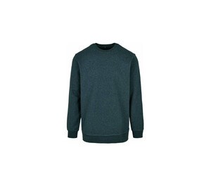 BUILD YOUR BRAND BYB003 - Sweat col rond Charcoal