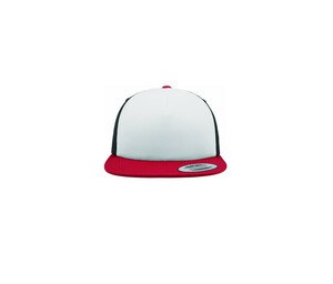 Flexfit 6005FW - American cap flat visor Red / White / Black