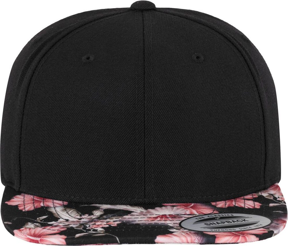Flexfit F6089F - Floral pattern snapback cap
