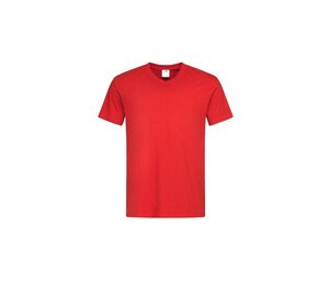 Stedman ST2300 - Men's v-neck t-shirt Scarlet Red