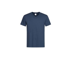 Stedman ST2300 - T-shirt med V-ringning för män Navy Blue