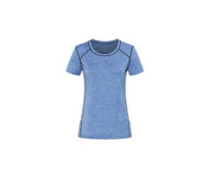 Stedman ST8940 - Recyceltes Sport-T-Shirt reflektiert Damen Blue Heather