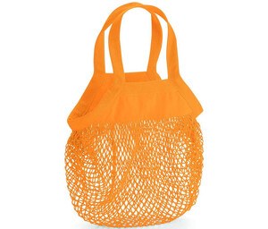 Westford mill WM151 - Mini net bag in organic cotton Amber