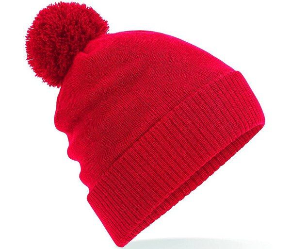 Beechfield BF439 - Gorro con pompón interior polar