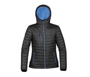 Stormtech SHAFP1W - Women's hoodie Black/ Marine Blue